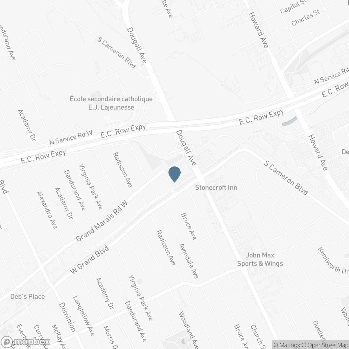 401 GRAND MARAIS ROAD West Unit# 205, Windsor, Ontario N9E 4S2